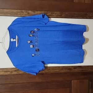 Blue Community Super Soft T Shirt Large Bella Canvas XL